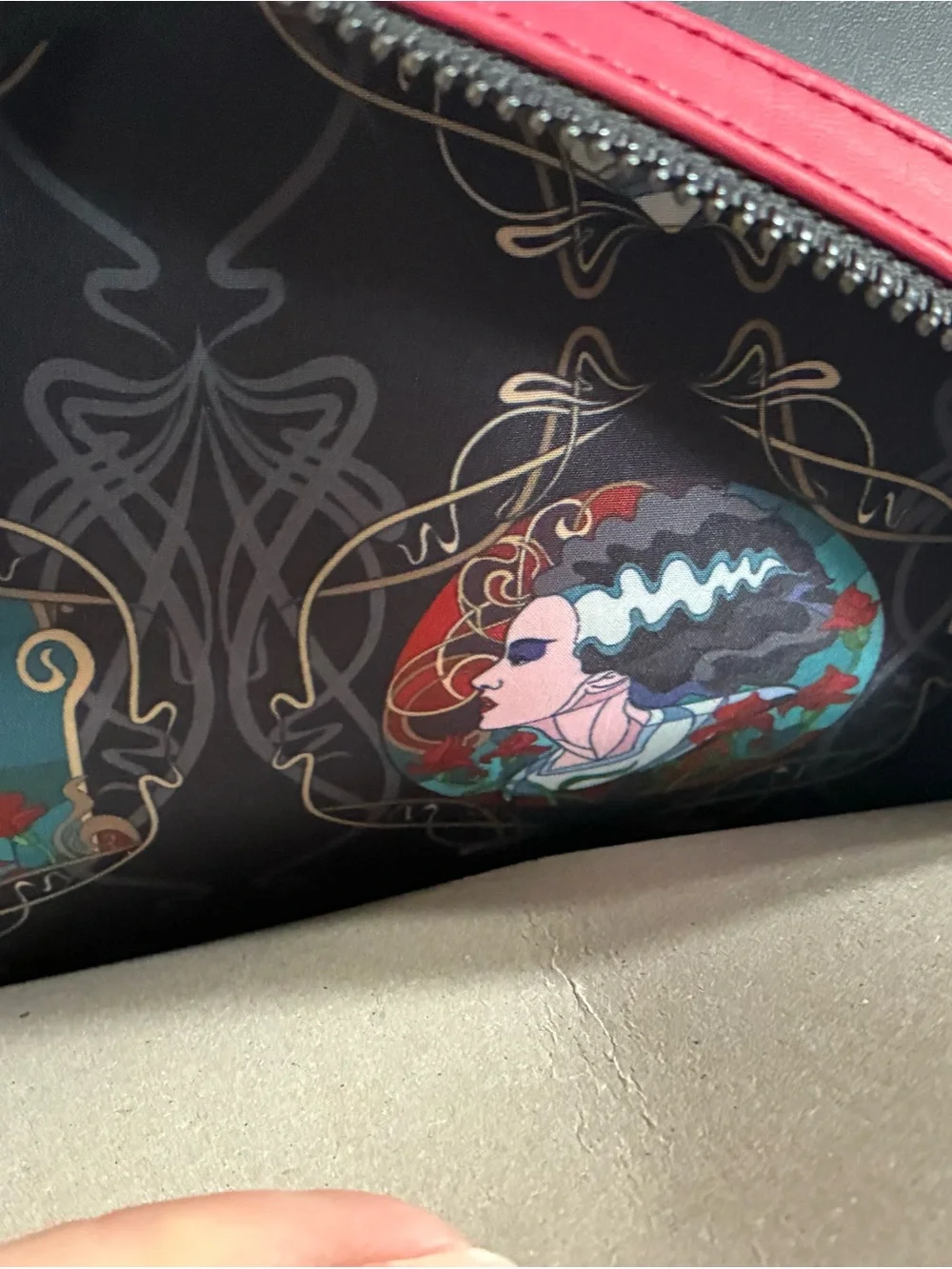 NWT Bride of Frankenstein Loungefly Mini Backpack